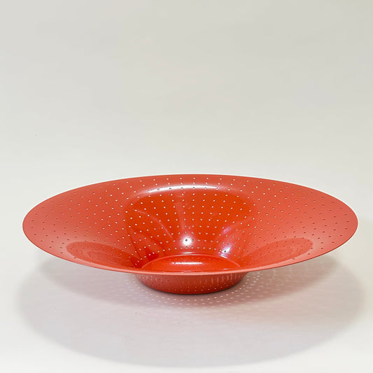 Vintage Alessi perforated fruit bowl