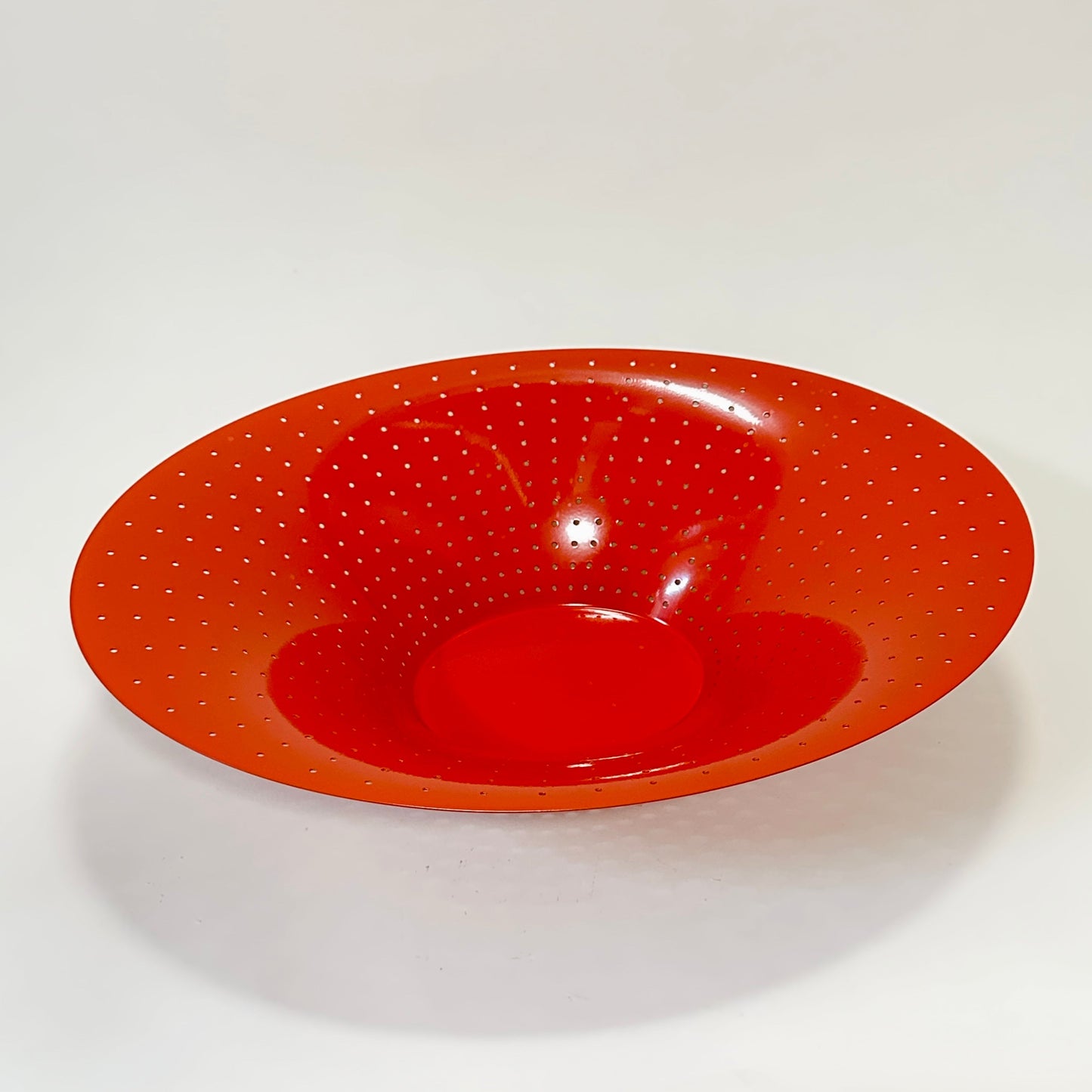 Vintage Alessi perforated fruit bowl