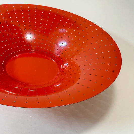 Vintage Alessi perforated fruit bowl