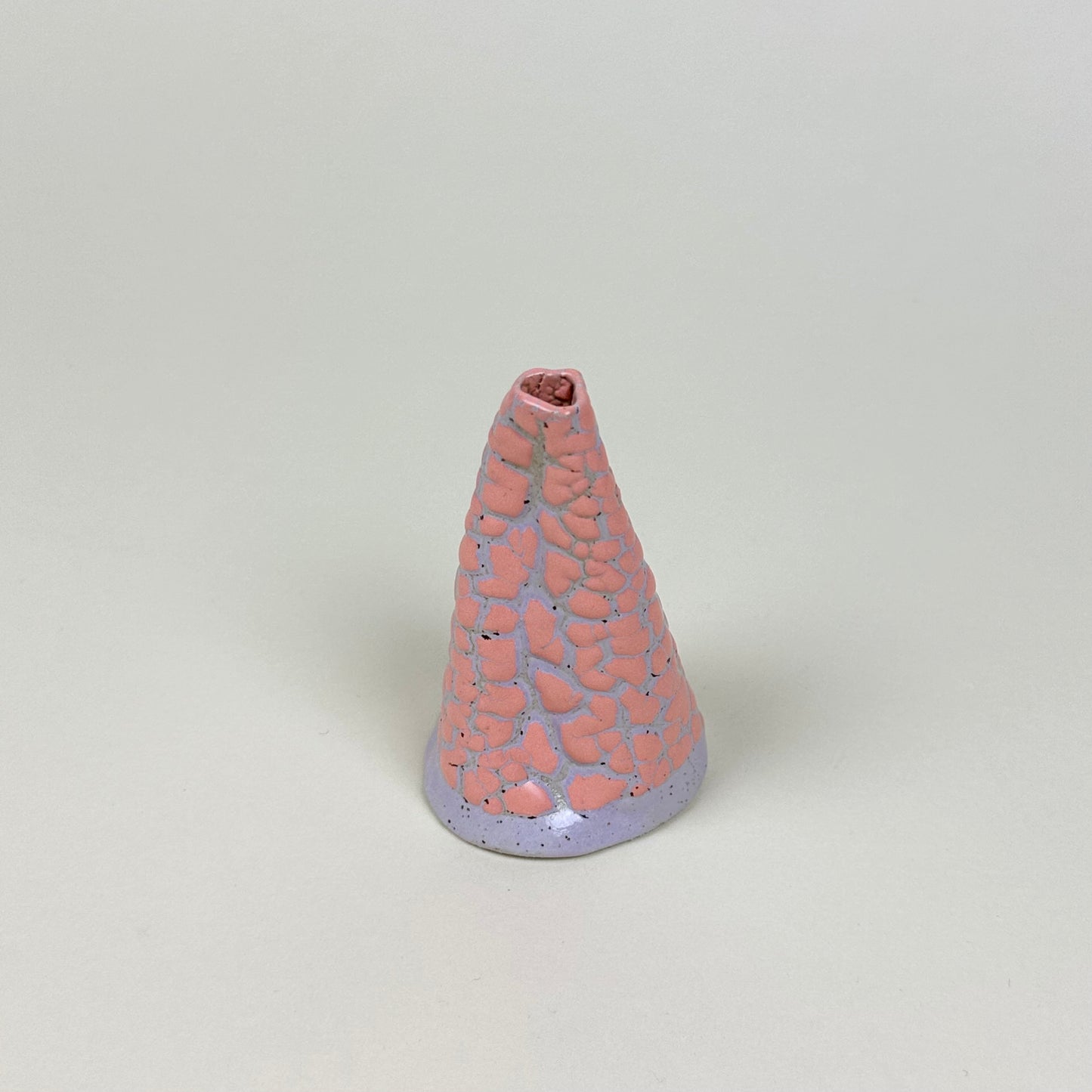 Purple and pink volcano vase (S) by Astrid Öhman