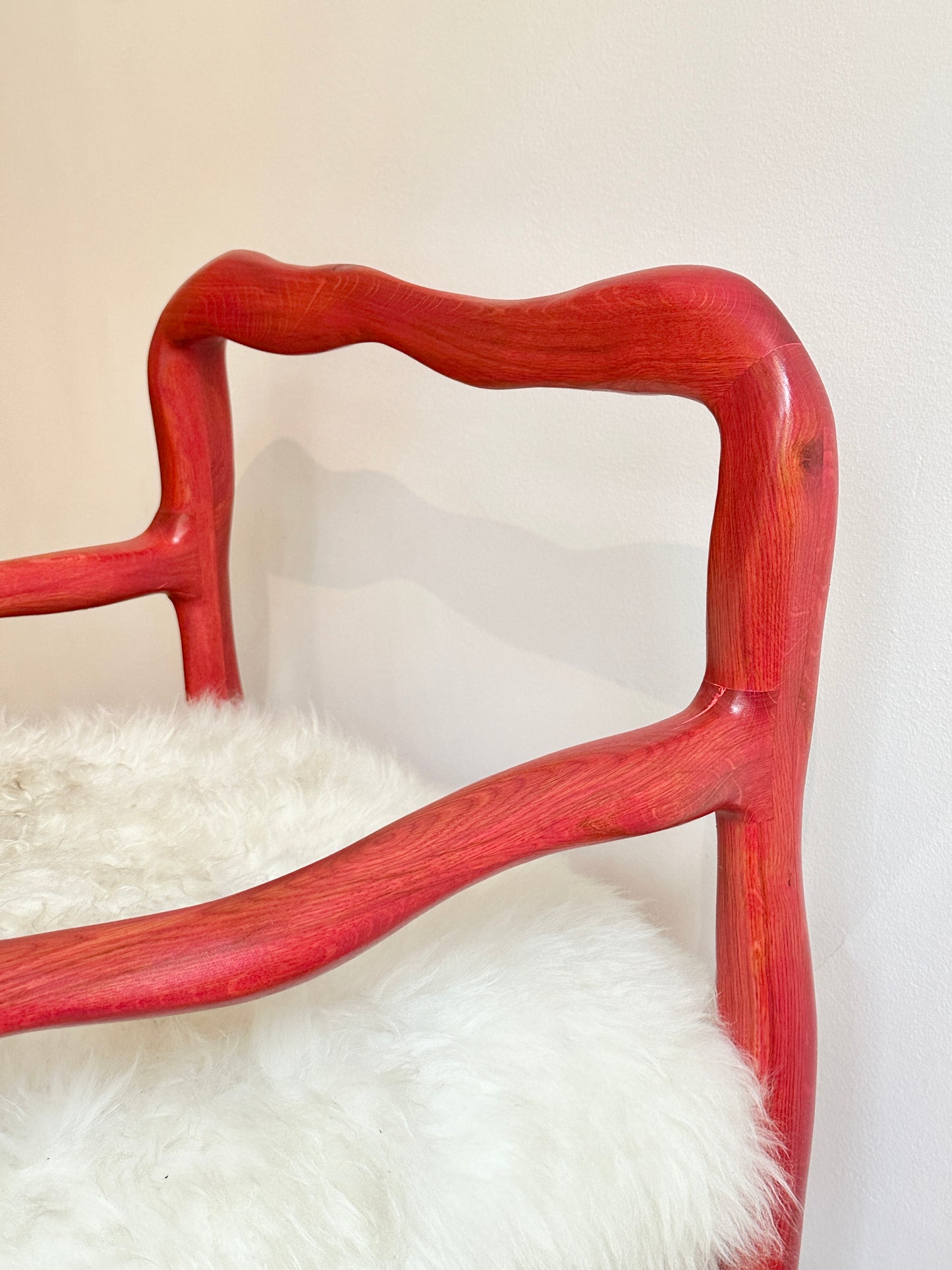 "Redpink" easy-chair by Niklas Runesson