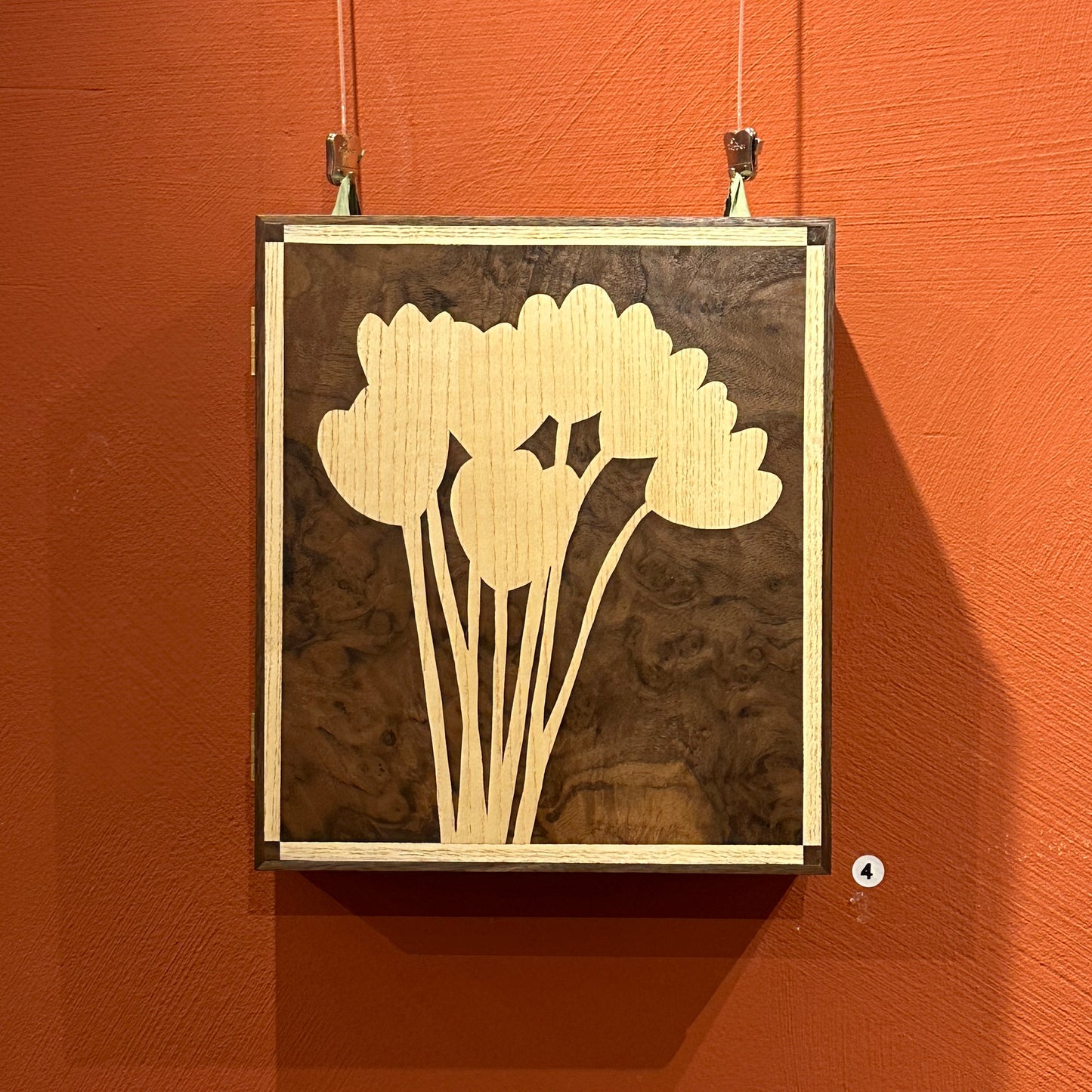 Tulips I, cabinet by Carl Martinson