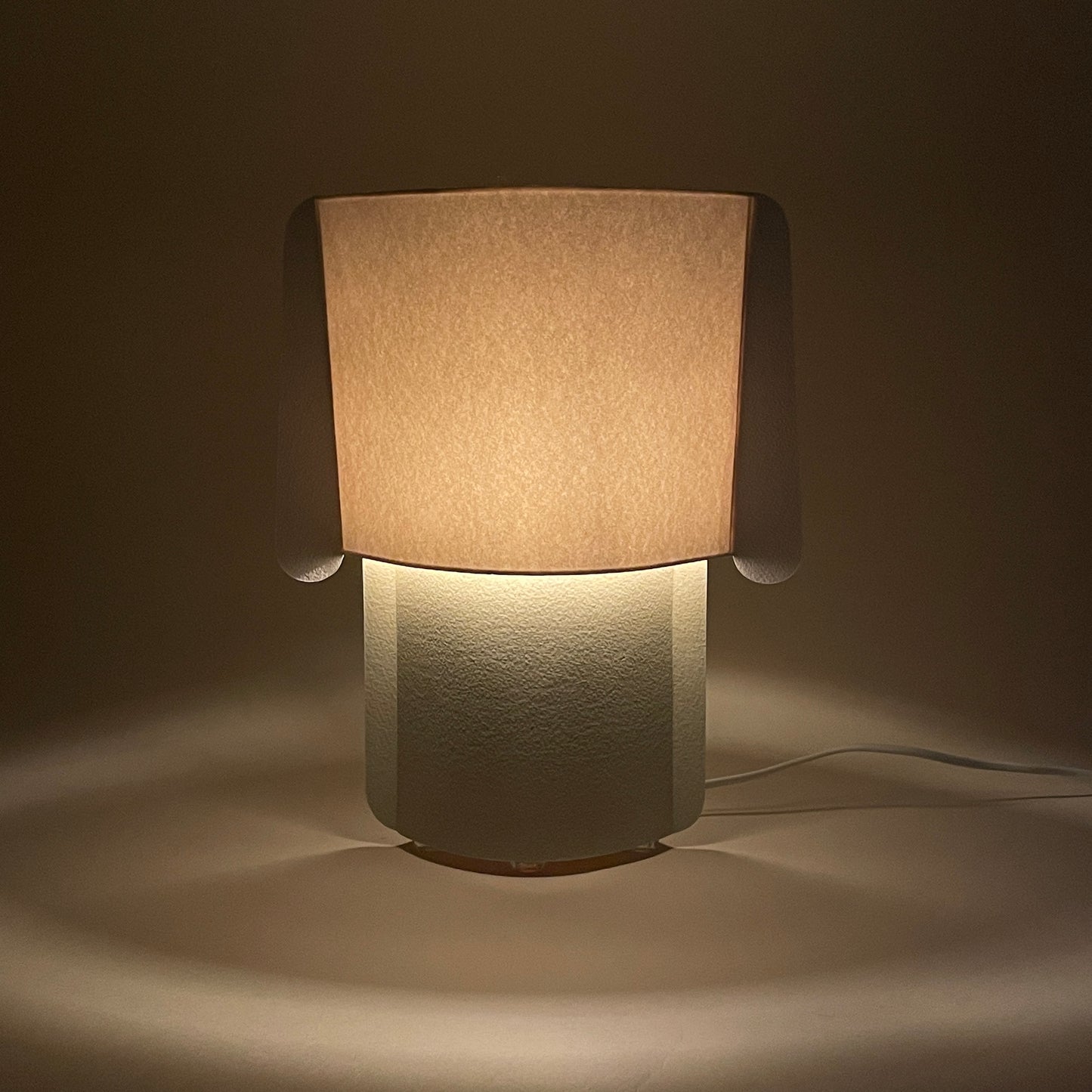 Sage and white Aquarelle Lamp by Adrian Bursell