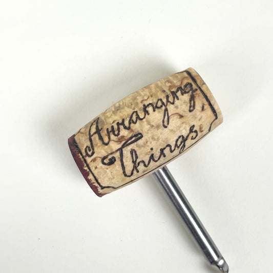 Arranging Things corkscrew in curly birch by Kasper Nihlmark
