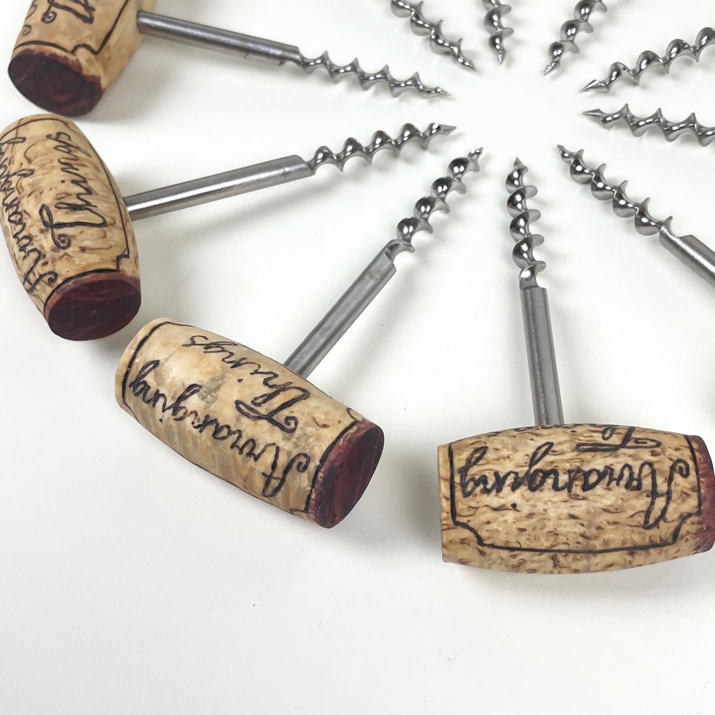 Arranging Things corkscrew in curly birch by Kasper Nihlmark