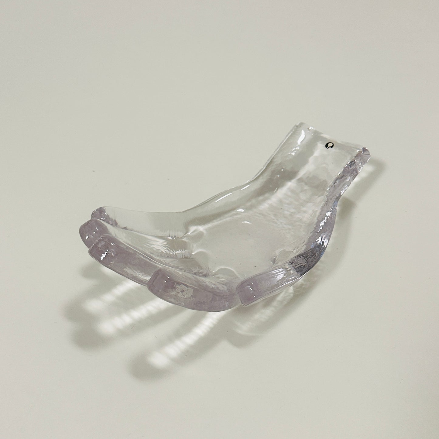 Vintage glass hand