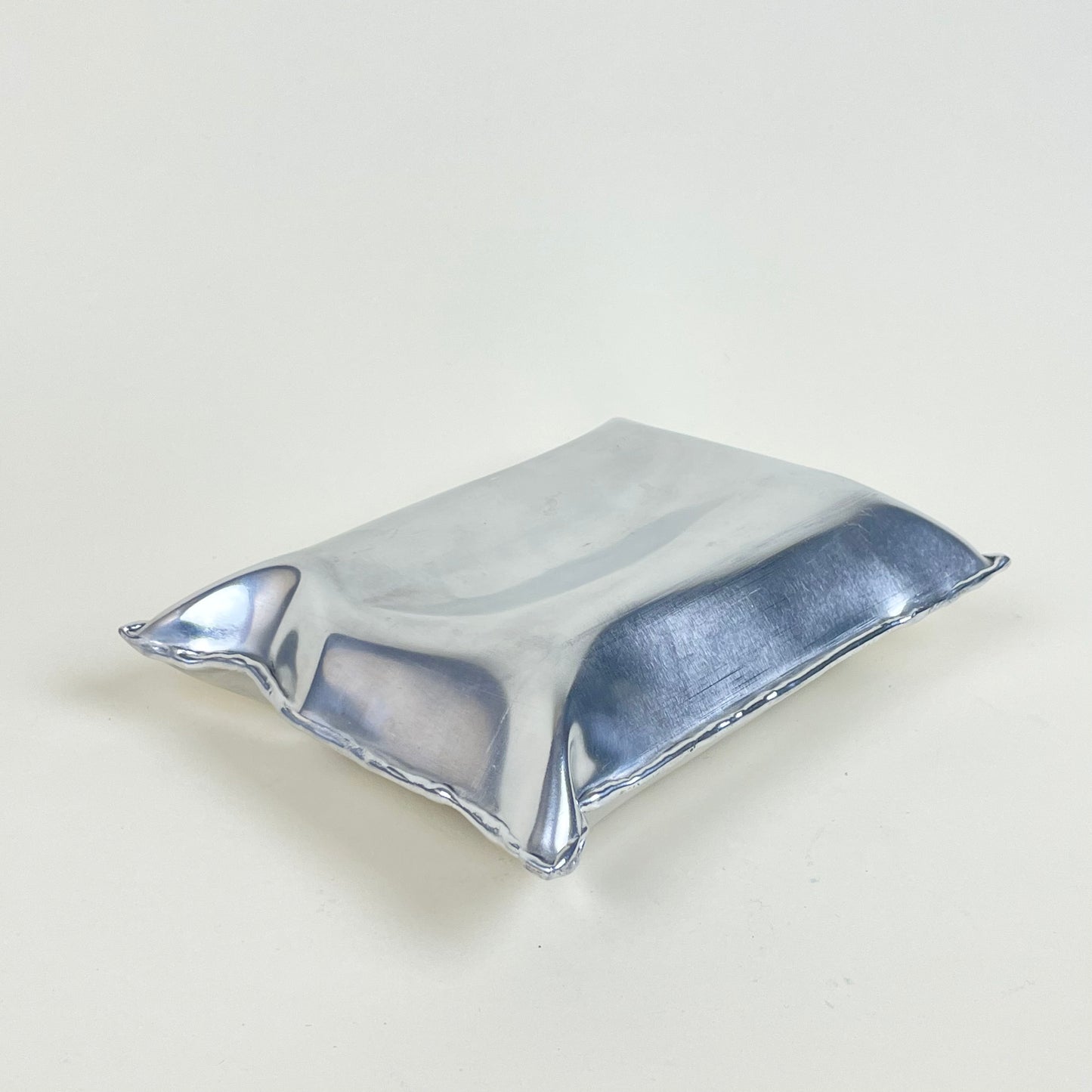 Aluminum pillow, Large American, by Emma Stocklassa