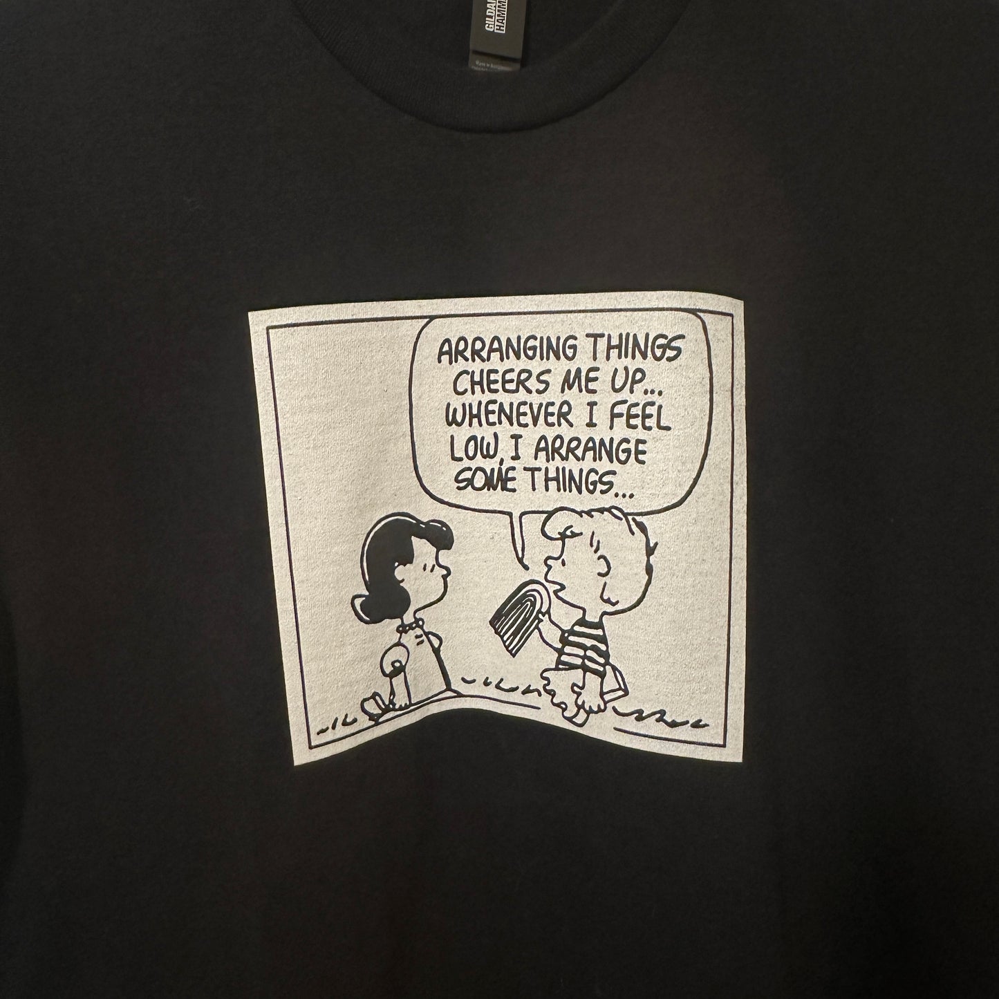 Cheer up tee (black)