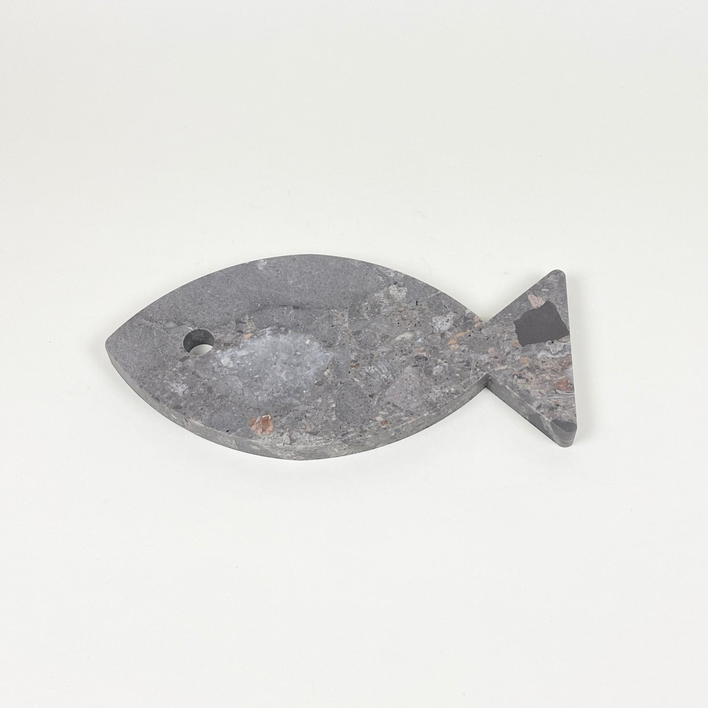 Marble fish by Public Studio, grey