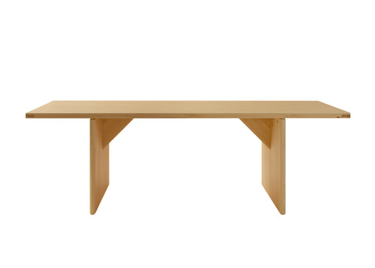 Vaarni: 012 Kolmio Dining Table 227 by Cecilie Manz
