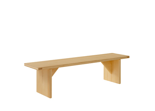 Vaarni: 012 Kolmio Bench 176 by Cecilie Manz
