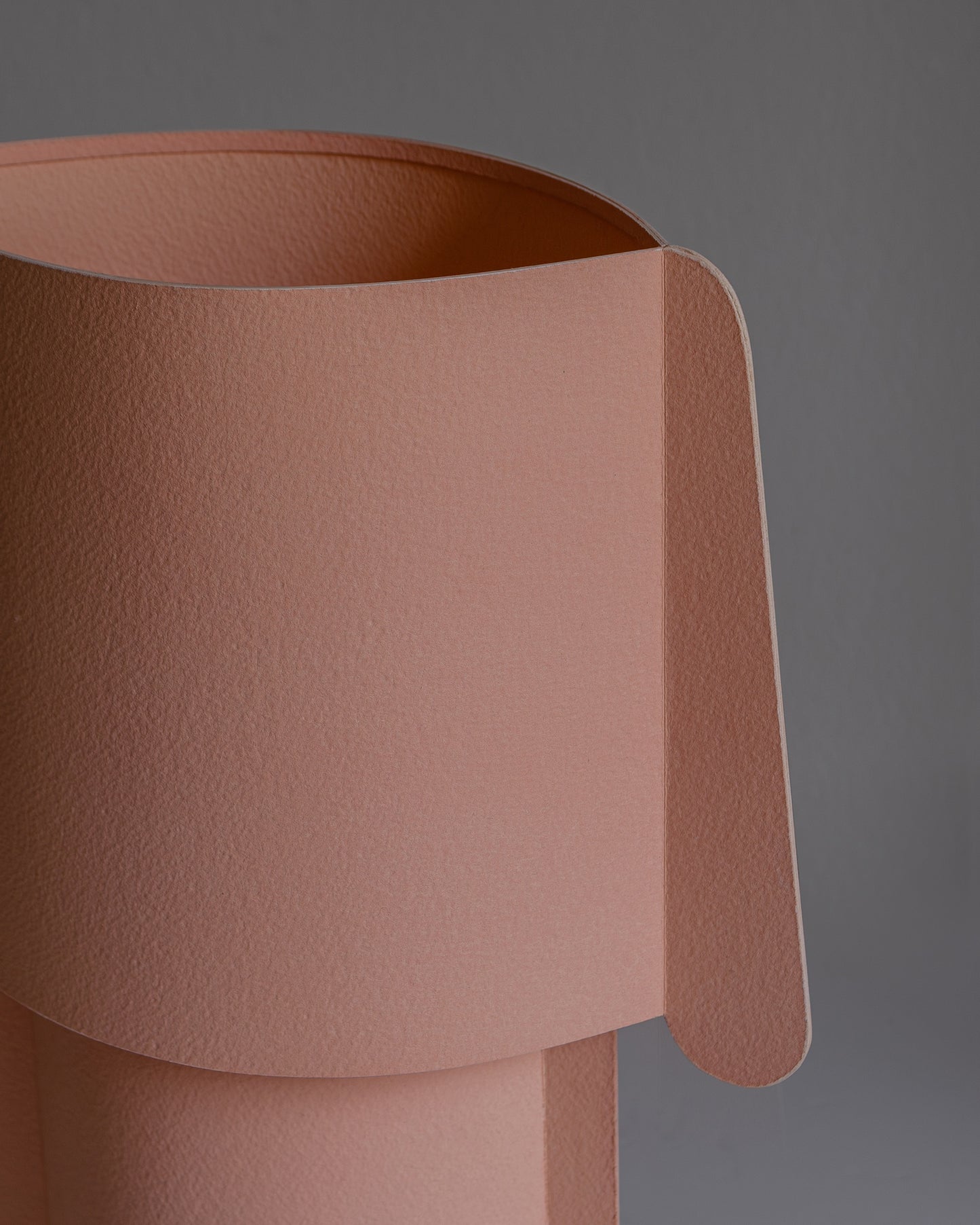 Peachy pink Aquarelle Lamp by Adrian Bursell