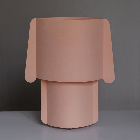 Peachy pink Aquarelle Lamp by Adrian Bursell