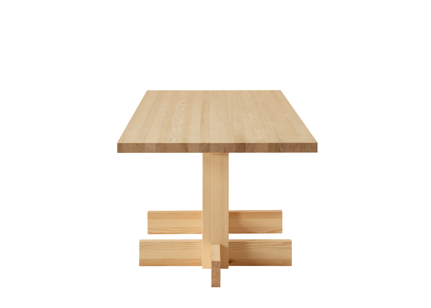 Vaarni: 001 Dining Table Rectangular 160 by Fredrik Paulsen