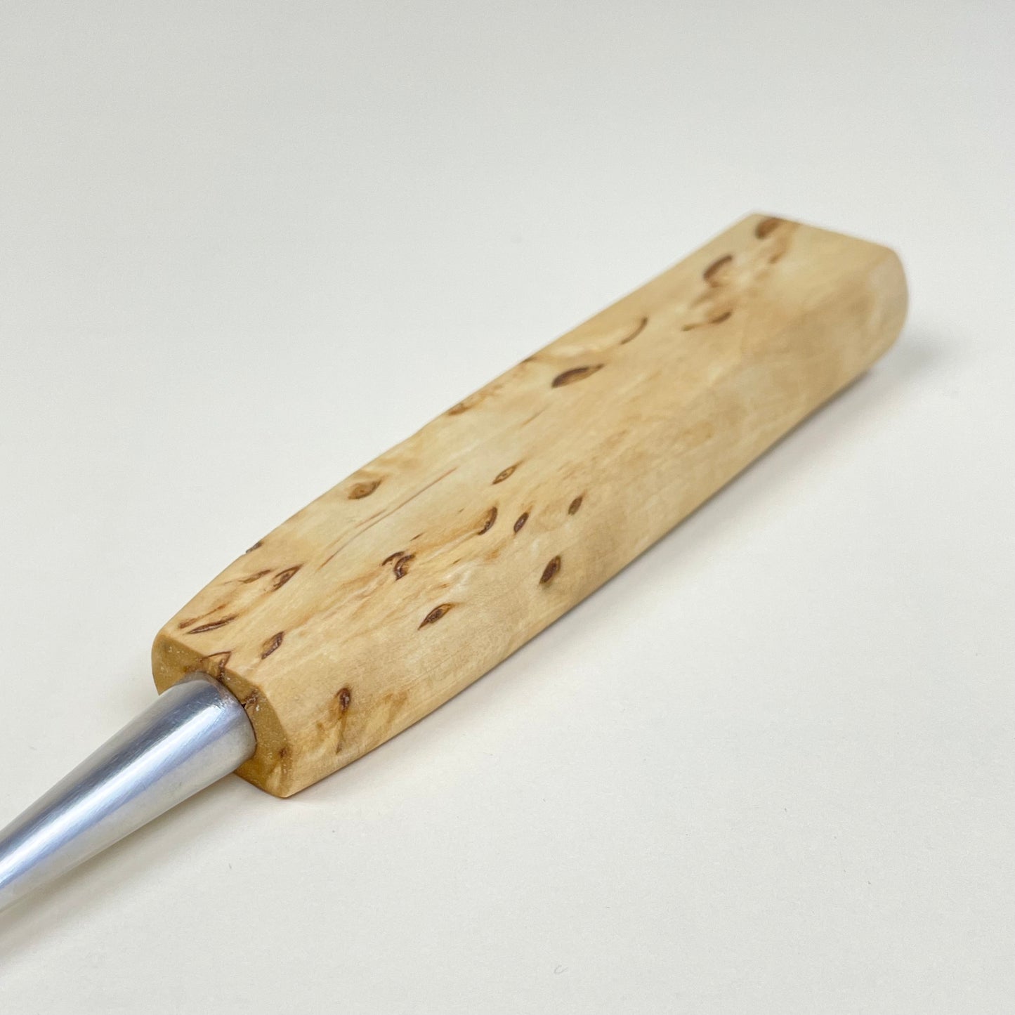 Cheese slicer in curly birch by BonniBonne