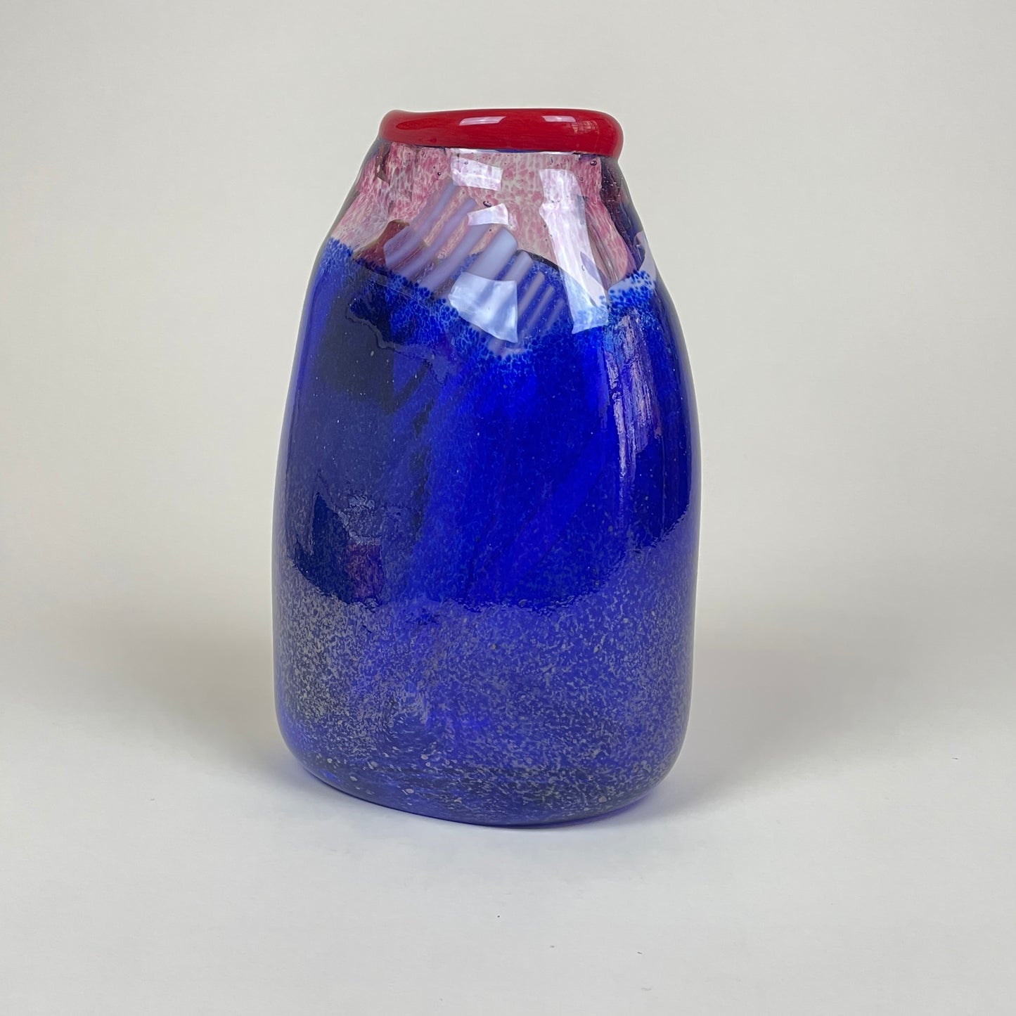 Glass vase by Aki Keitel