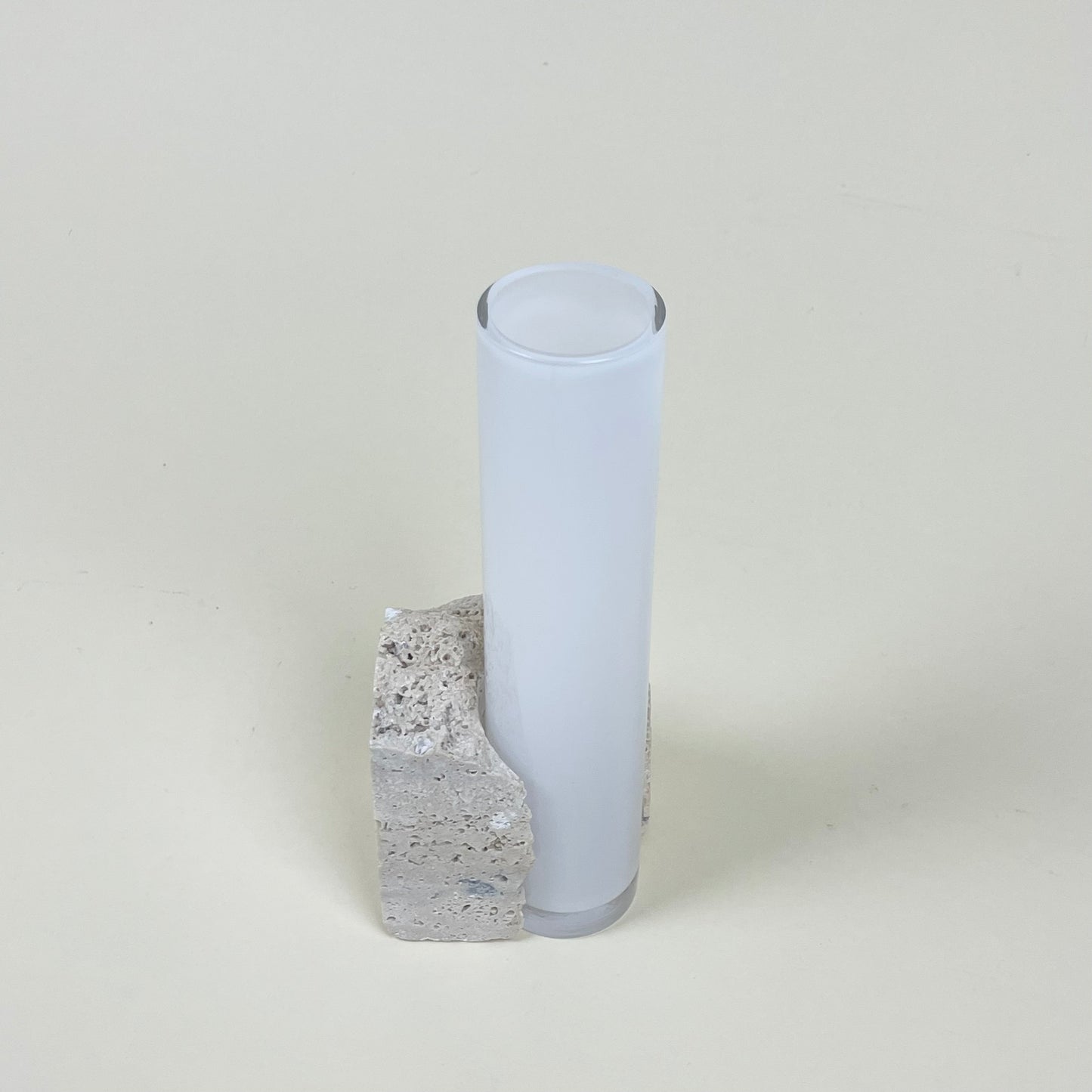 Marble and glass vase by Erik Olovsson