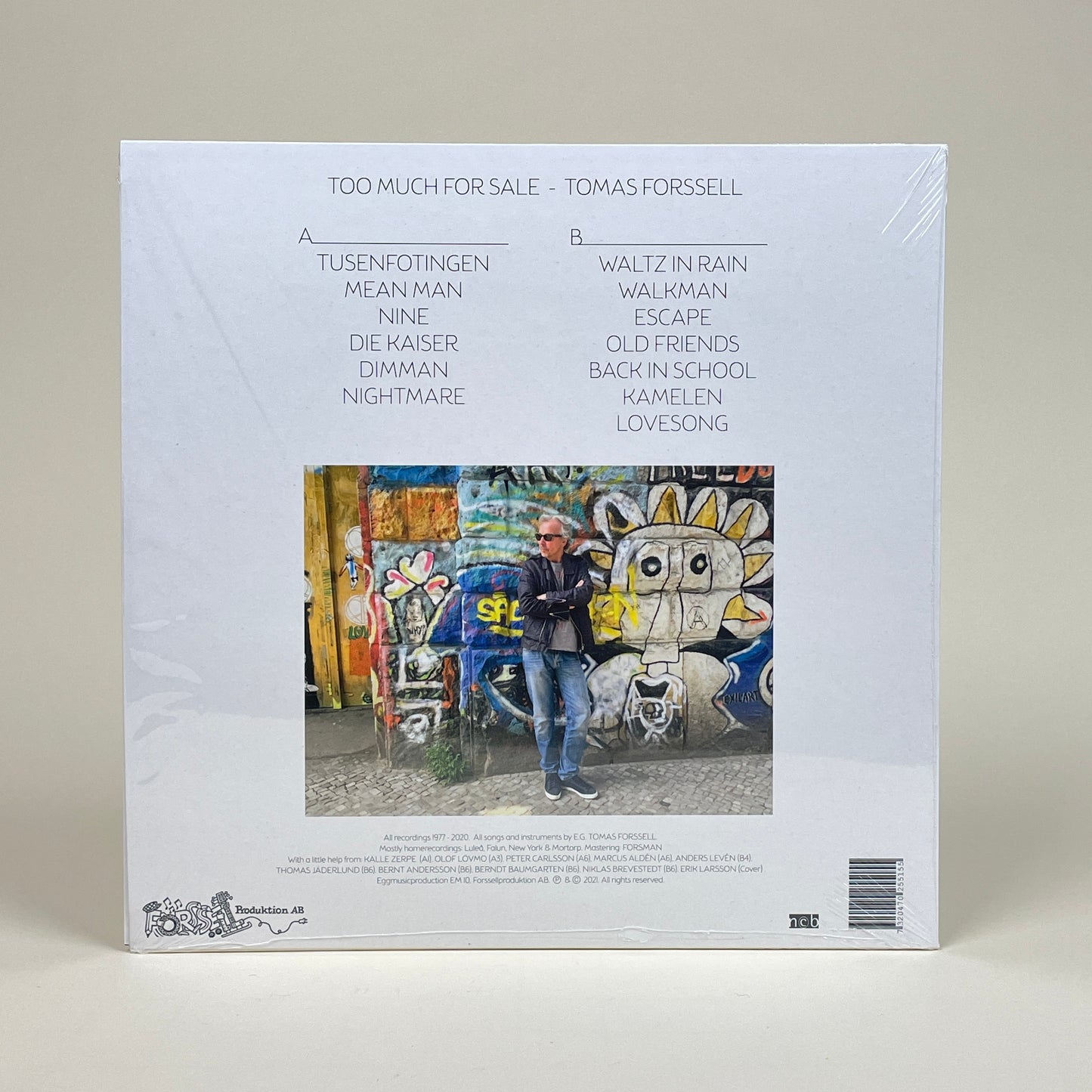 Tomas Forssell - Too Much For Sale LP