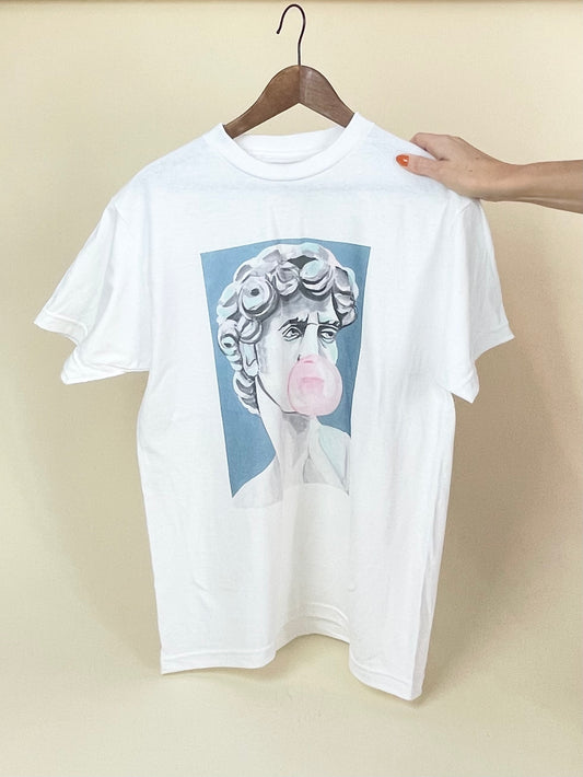 "La Gita" - David" T-shirt by Liselotte Watkins