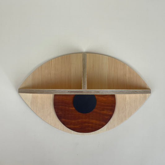 Eye shelf, brown