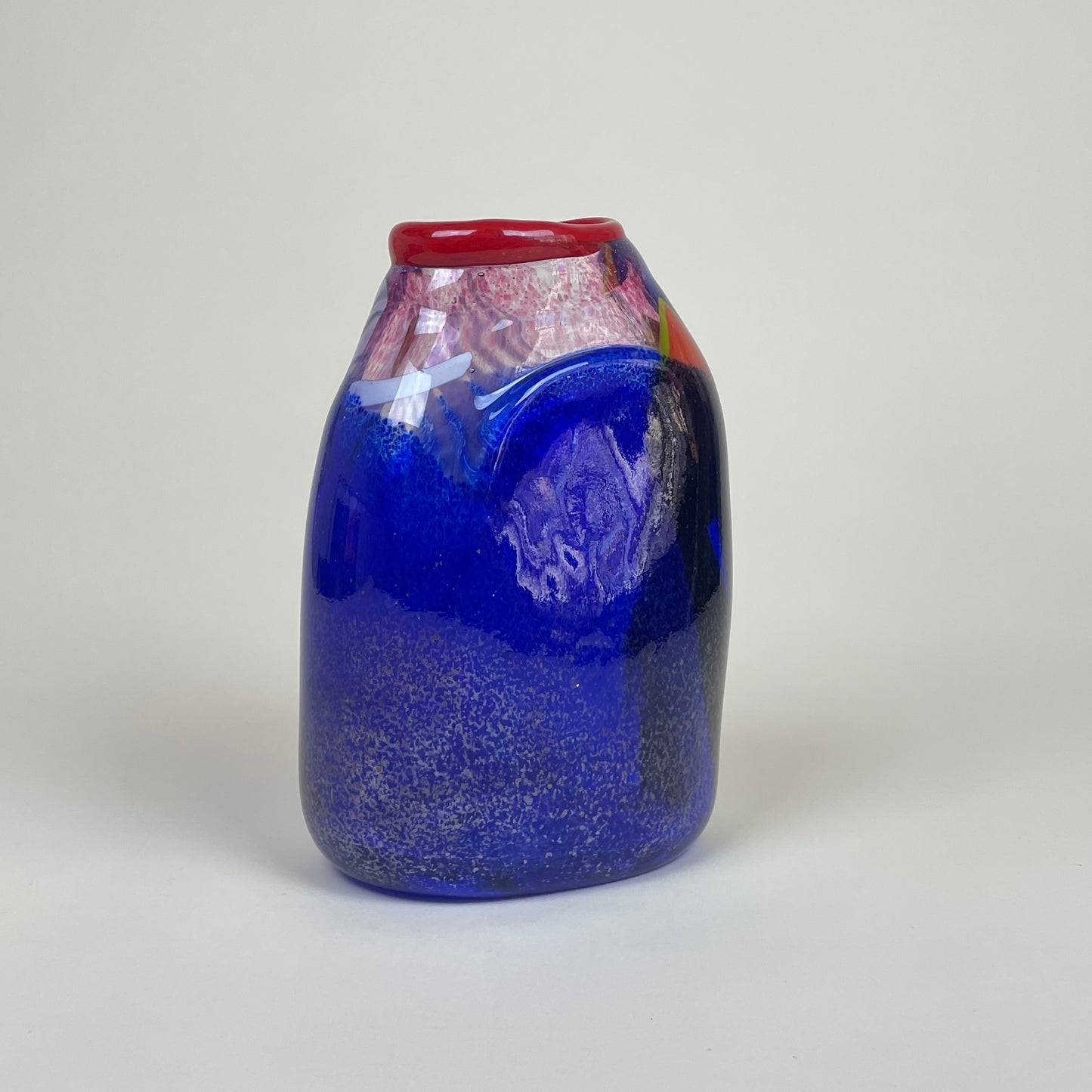 Glass vase by Aki Keitel