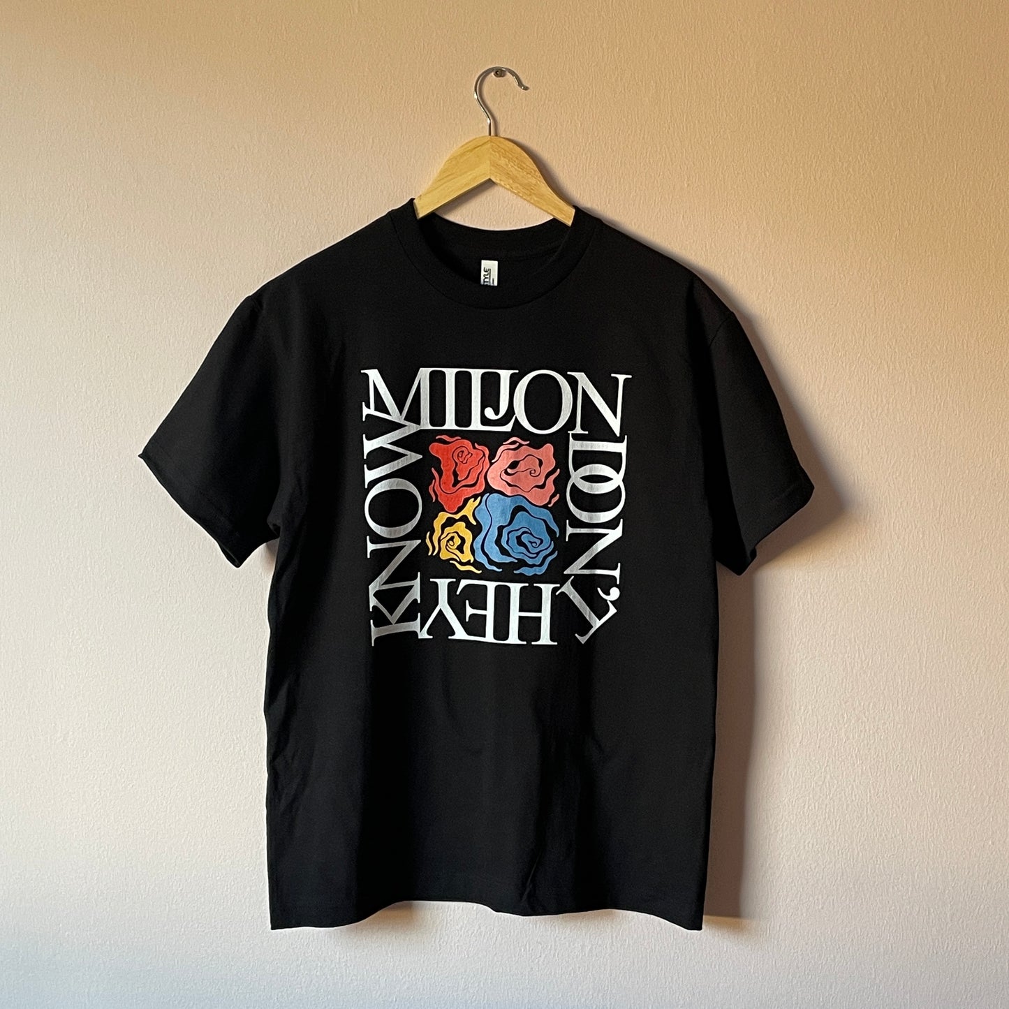 Miljon "Don't They Know" T-shirt (black or white)